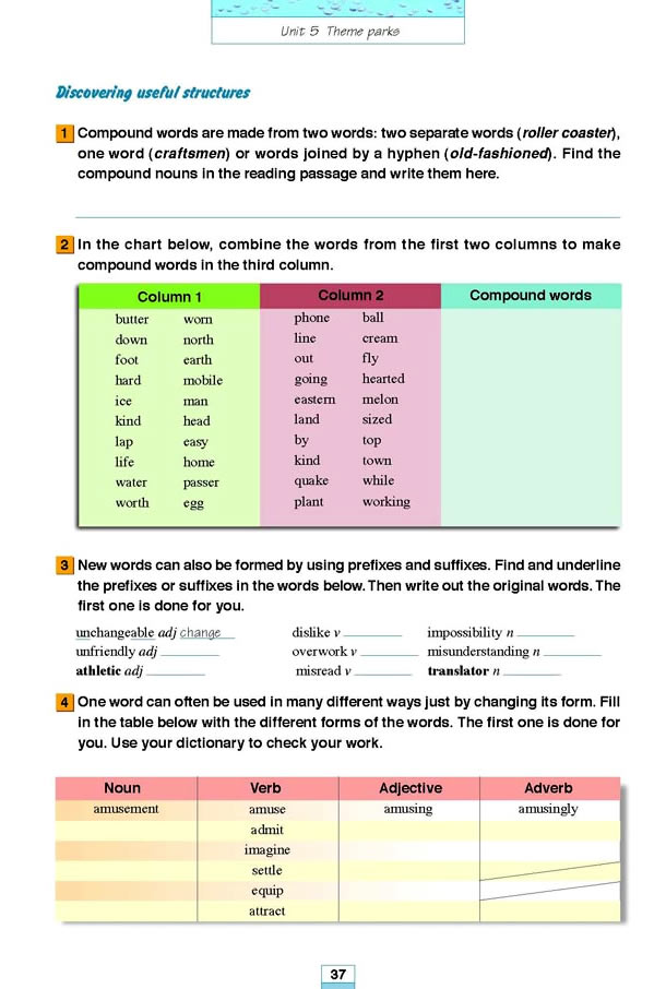 Unit 5Theme parks_55