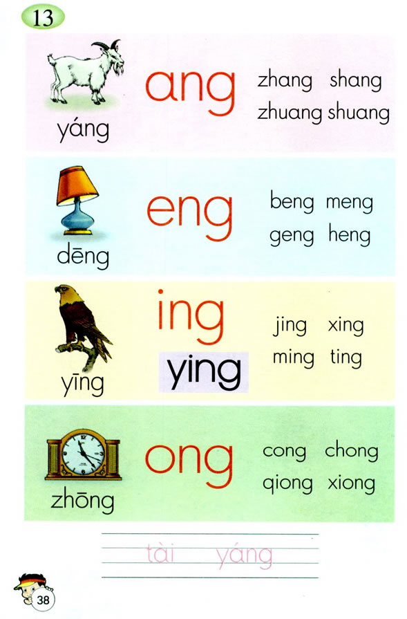 ƴang eng ing ong_