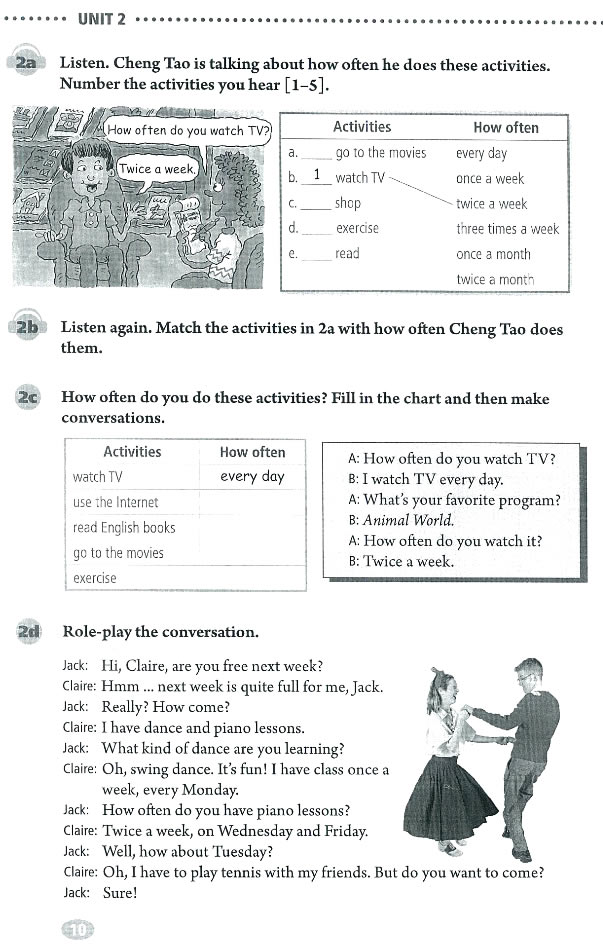 Unit 2 How often do you exercise?_22